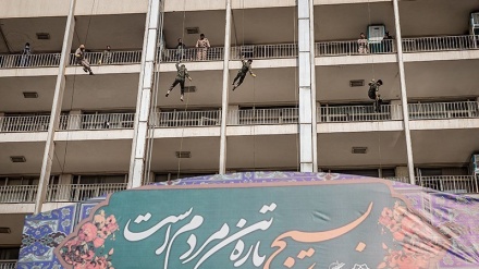 بلدیہ تہران کے بسیج یونٹس کا اجتماع