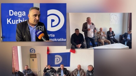 ‘80% e anëtarëve firmosën për Kuvendin’/ Debate në mbledhjen e PD Kurbin, thyhet fotoja e Bashës