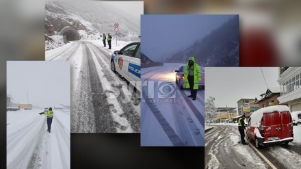 Policia e Dibrës nuk do të lejojë kalimin pa zinxhirë drejt bypass-it në rrugën e Arbrit dhe Qafë Murriz