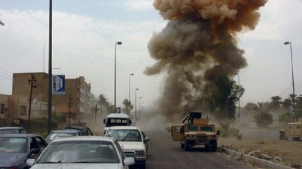 عراق میں دہشتگرد امریکی فوج کے لیجسٹک کاررواں پر حملہ