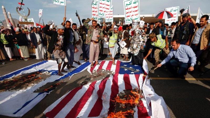 یمن میں قیام امن کے سلسلے میں امریکہ کی فریب کاری 