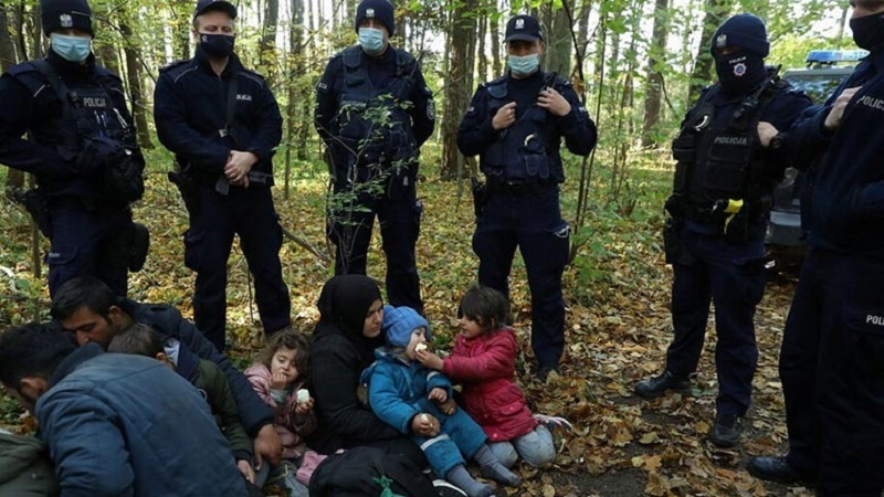 Hejmarek koçberên Herêma Kurdistanê li sînorê Belarus û Polandayê birîndar bûne