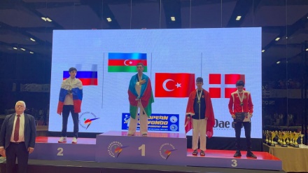 Azərbaycan taekvondoçusu Avropa çempionu olub