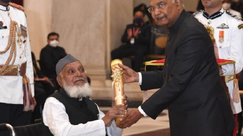 صدر ہندوستان نے اہم شخصیات کو پدم ایوارڈ سے نوازا 