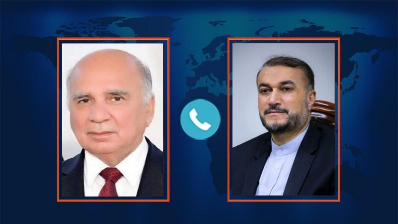 عراقی وزیر اعظم پر قاتلانہ حملے کے بعد ایران و عراق کے وزرائے خارجہ کی گفتگو