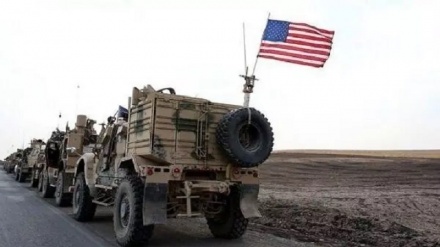 تیل کی لوٹ مار کے لئے دہشتگرد امریکی فوج کی رسد پہونچانے والی اکائی غیر قانونی طور پر شام میں داخل