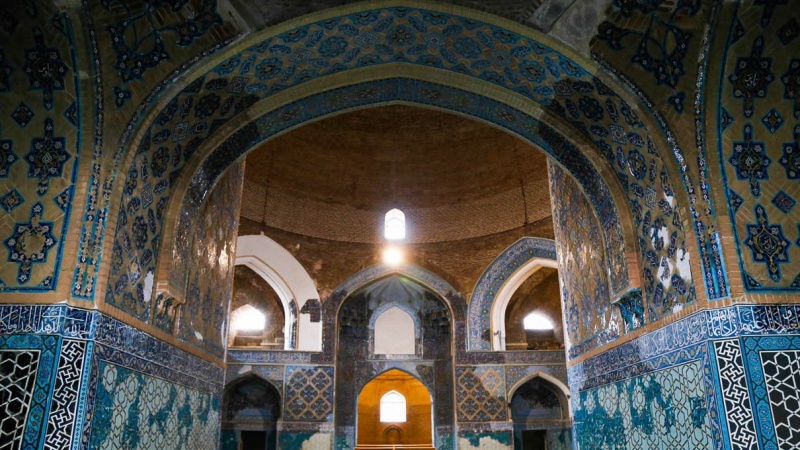 ایران کی مسجد کبود، اسلامی دنیا کا فیزوزہ 