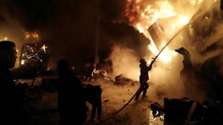 Sionist rejim Laziqiyyə limanına raket hücumu keçirib