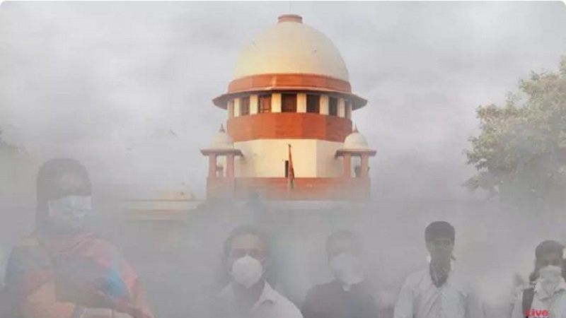 دہلی میں فضائی آلودگی کے تعلق سے ایک بار پھر مرکزی حکومت کی سرزنش