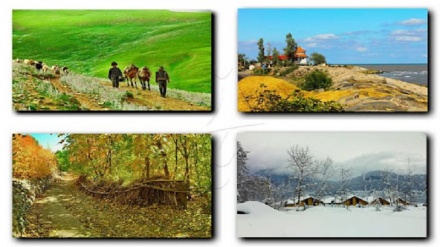 Îran welatê çar demsalan e