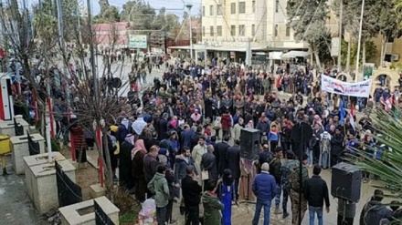 Xwepêşandanên li dijî Tirkiyê li derdora bajarê Helebê yê Sûriyê