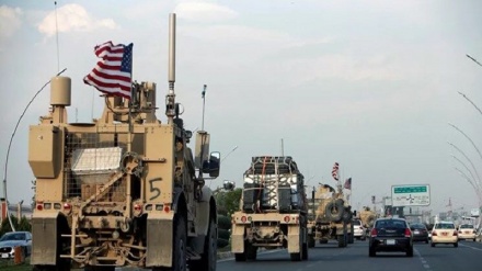 امریکی دہشت گرد وں کے فوجی وسائل بڑے پیمانے پر عراق سے شام منتقل