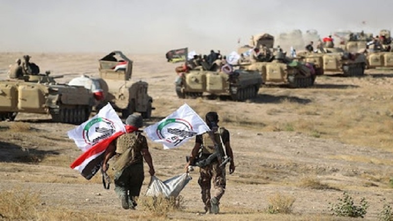Operasiyona hevpar a Heşda Şeibî û hêzên ewlehiyê yên Iraqê li Selahedînê