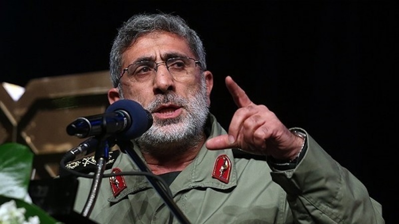 ایرانی کمانڈر کا امریکہ کو واضح پیغام، بہتر ہے خود علاقے سے نکل جاؤ ورنہ نقصان اٹھاؤگے!