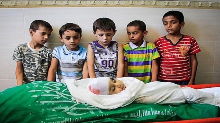 بچوں کے عالمی دن کے موقع پر اسرائیل نے فلسطینی بچوں کو بموں اور میزائلوں کے گولے تحفے میں دیئے