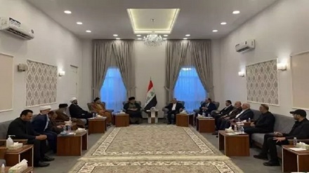 کۆبوونەوەی هاوبەشی شاندی هاواهەنگیی شیعە لەگەڵ موقتەدا سەدر