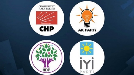 Encamên rapirsiyekê: Dengên AKP û CHP'ê kêm dibin û dengên HEDEP'ê zêde dibin