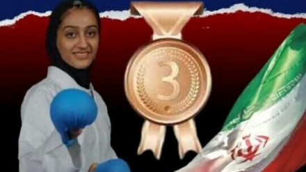 İranlı qadın karateçi Asiya üzrə üçüncü olub
