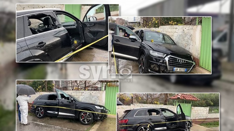 Vrasja e biznesmenit në Laç, pamjet nga vendngjarja