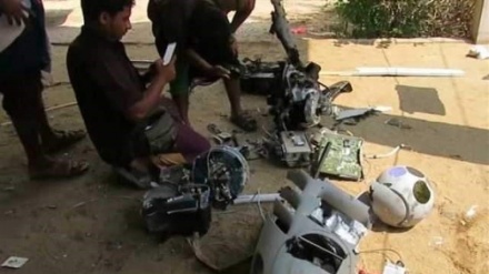 یمنی فورسز کے ہاتھوں ایک اور امریکی ڈرون تباہ