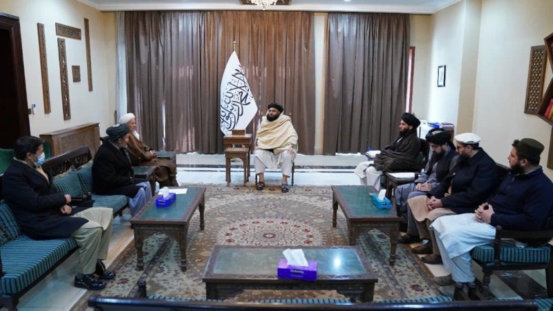 دیدار معاونان نخست وزیر طالبان و شورای علمای شیعه افغانستان در کابل 