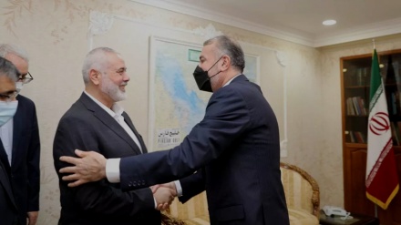 Iranski šef diplomatije i politički šef Hamasa razgovarali o podršci palestinskom otporu