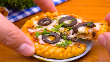 ’’مینی ترین‘‘ پیزا! ۔ ویڈیو