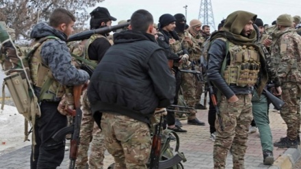    Luftime mes forcave kurde dhe terroristëve të ISSI pranë burgut Al-Sana’a në verilindje të Sirisë