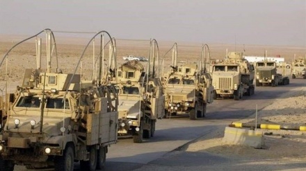 عراق میں امریکی دہشتگردوں پر ایک بار پھر حملہ