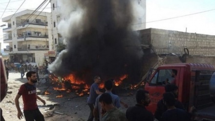 Di baregeha çeteyên Tirkiyê de li Efrînê teqîn çê bû 