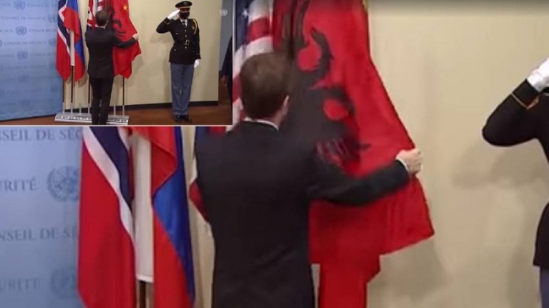 Skandal/ Rama dërgon në OKB flamurin shqiptar me shqiponjën e viteve 1900