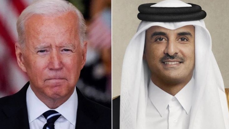ویانا مذاکرات کے بارے میں امیر قطر بایڈن سے گفتگو کریں گے