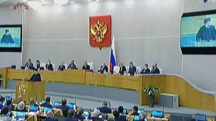 روسی پارلیمنٹ سے صدرایران کا خطاب