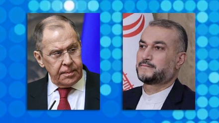 اسلامی جمہوریہ ایران اور روس کے وزرائے خارجہ کی گفتگو