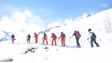 ورزشکاران افغانستان در مسابقات اسکی پاکستان شرکت می کنند