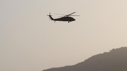 اسلامی مزاحمتی محاذ نے صیہونی حکومت کے ایک ہیلی کاپٹر کو نشانہ بنایا