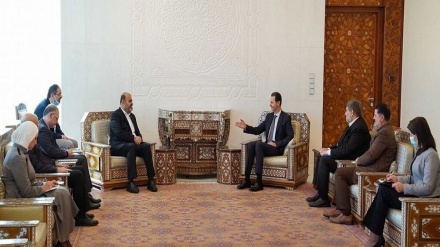 ایرانی وفد کی شام کے صدر بشار اسد سے ملاقات، اقتصادی و سکیورٹی مسائل پر ہوا تبادلہ خیال
