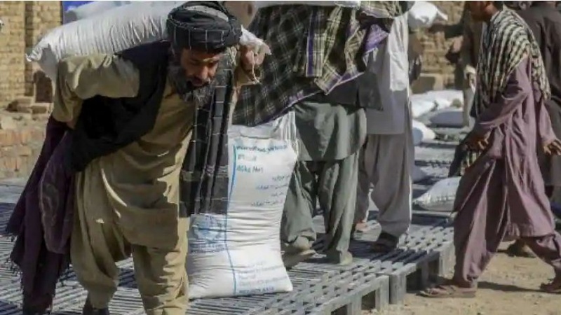افغانستان میں خوراک کے عوض کام کے منصوبے پر عمل درآمد