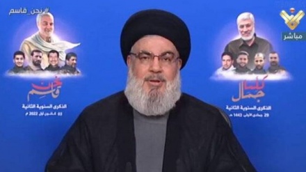 Sejed Hasan Nasrullah: Pasojat e martirizimit të Sulejmanit dhe Abu Mehdi al-Mohandes, vazhdojnë