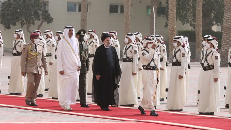 İran prezidenti Dohaya daxil oldu
