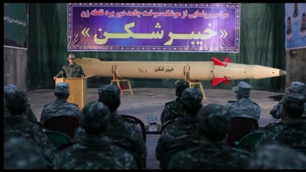 ایران کا خیبر شکن میزائل جس نے دشمنوں کی نیند حرام کر دی + ویڈیو