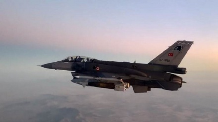 شمالی عراق پر ترکی کی بمباری 
