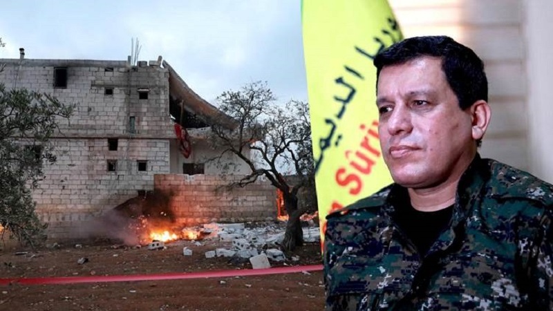 Mezlûm Ebdî: Me careke din li koka DAIŞê xist