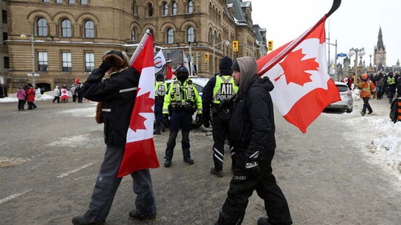 Kanadada anti-korona etirazları