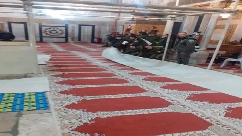 مسجد ابراہیمی کی بے حرمتی