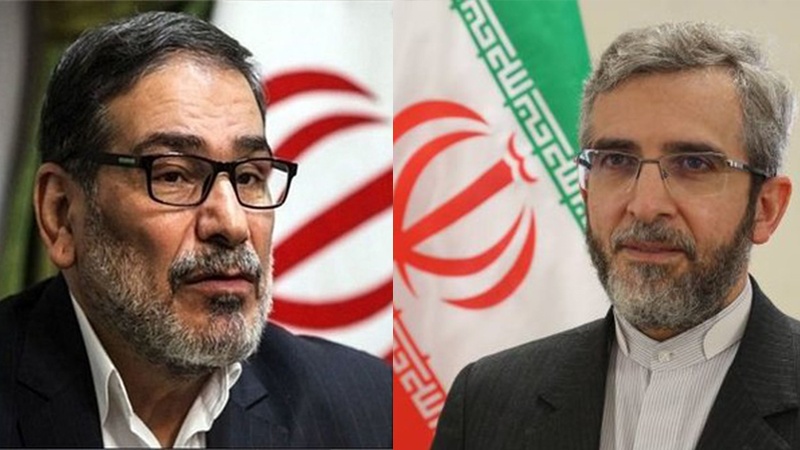 ویانا میں ایران کے سینیئر مذاکرات کار سے قومی سلامتی کے سکریٹری کی گفتگو