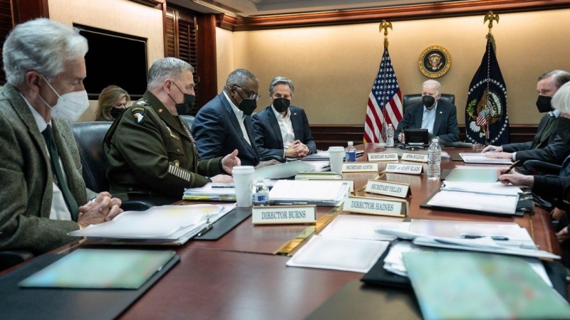 Takimi i Këshillit të Sigurisë Kombëtare të SHBA me Biden 