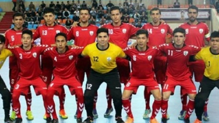 رویارویی تیم ملی فوتسال افغانستان با قرقیزستان