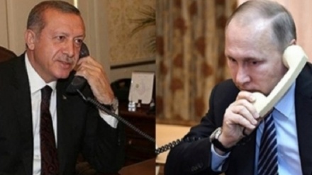 Erdogan û Putin pêwendiyeke telefonî pêkanîn