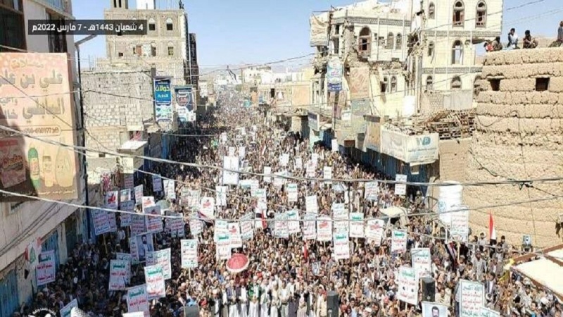 یمن کے دس صوبوں میں سعودی امریکی اتحاد کے خلاف مظاہرے، لاکھوں شریک